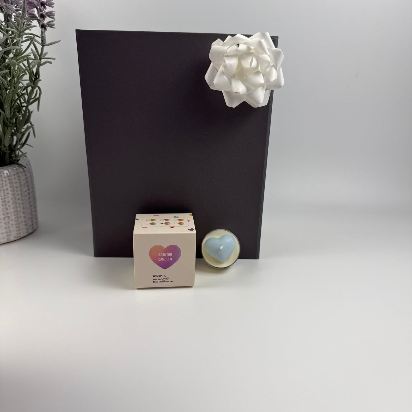 Pink Self Care Gift Box – Travel Mug, Cozy Socks, Eye Mask & Candle
