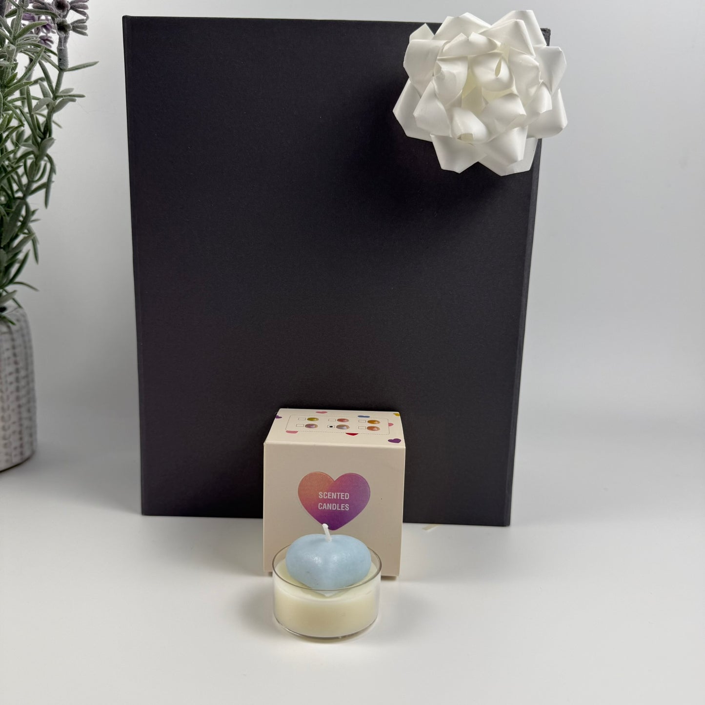 Pink Self Care Gift Box – Travel Mug, Cozy Socks, Eye Mask & Candle