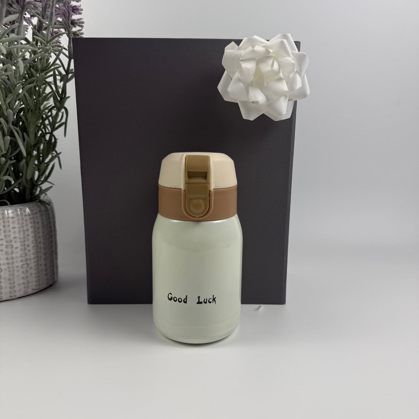 New Job Gift Box – A5 Notebook, Water Bottle, Corduroy Pouch & Stationery Set